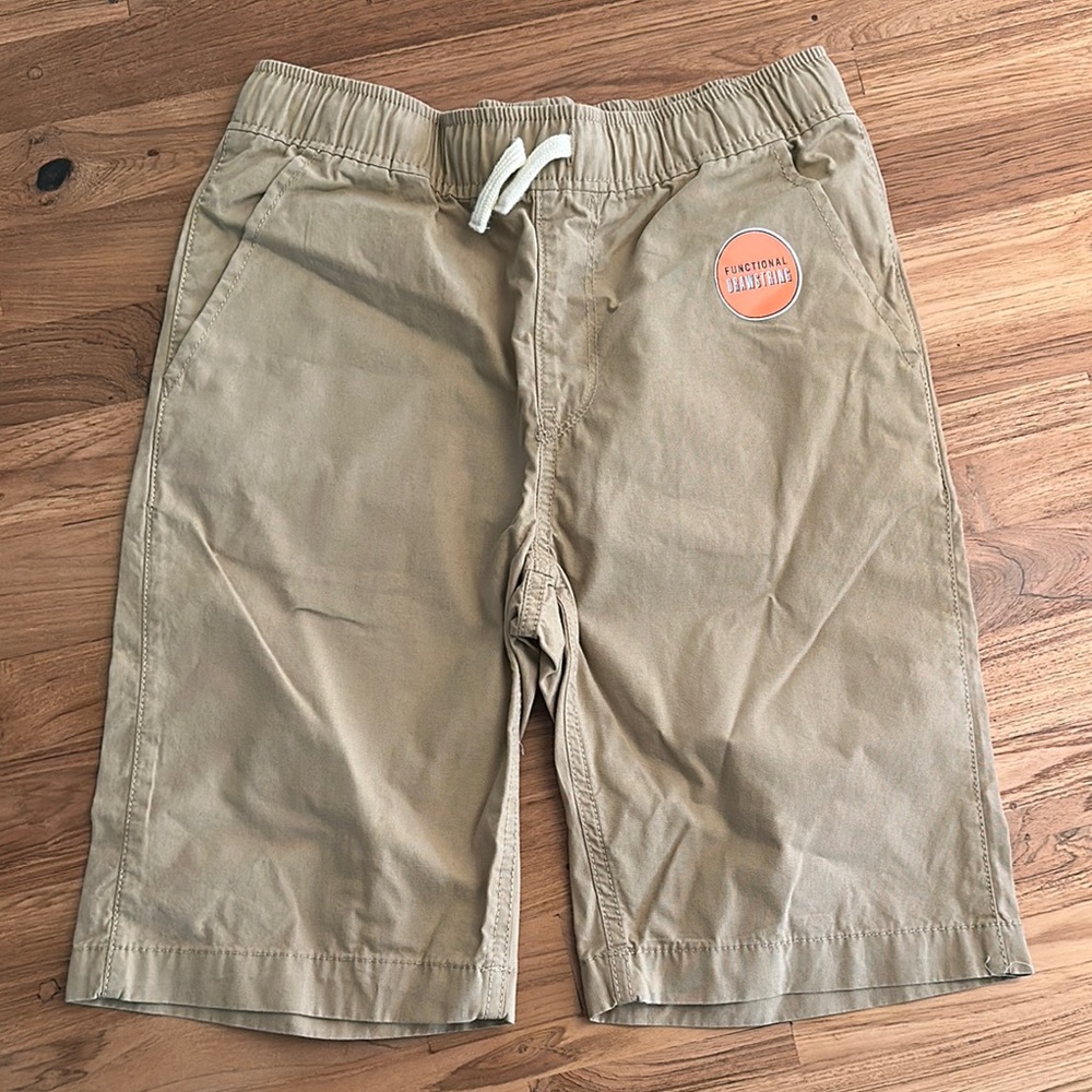 The Children's Place Tan Casual Shorts with Elastic Waistband